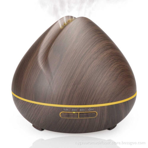Top Wooden Essential Oil Ultrasonic Aroma Diffuser 400ml